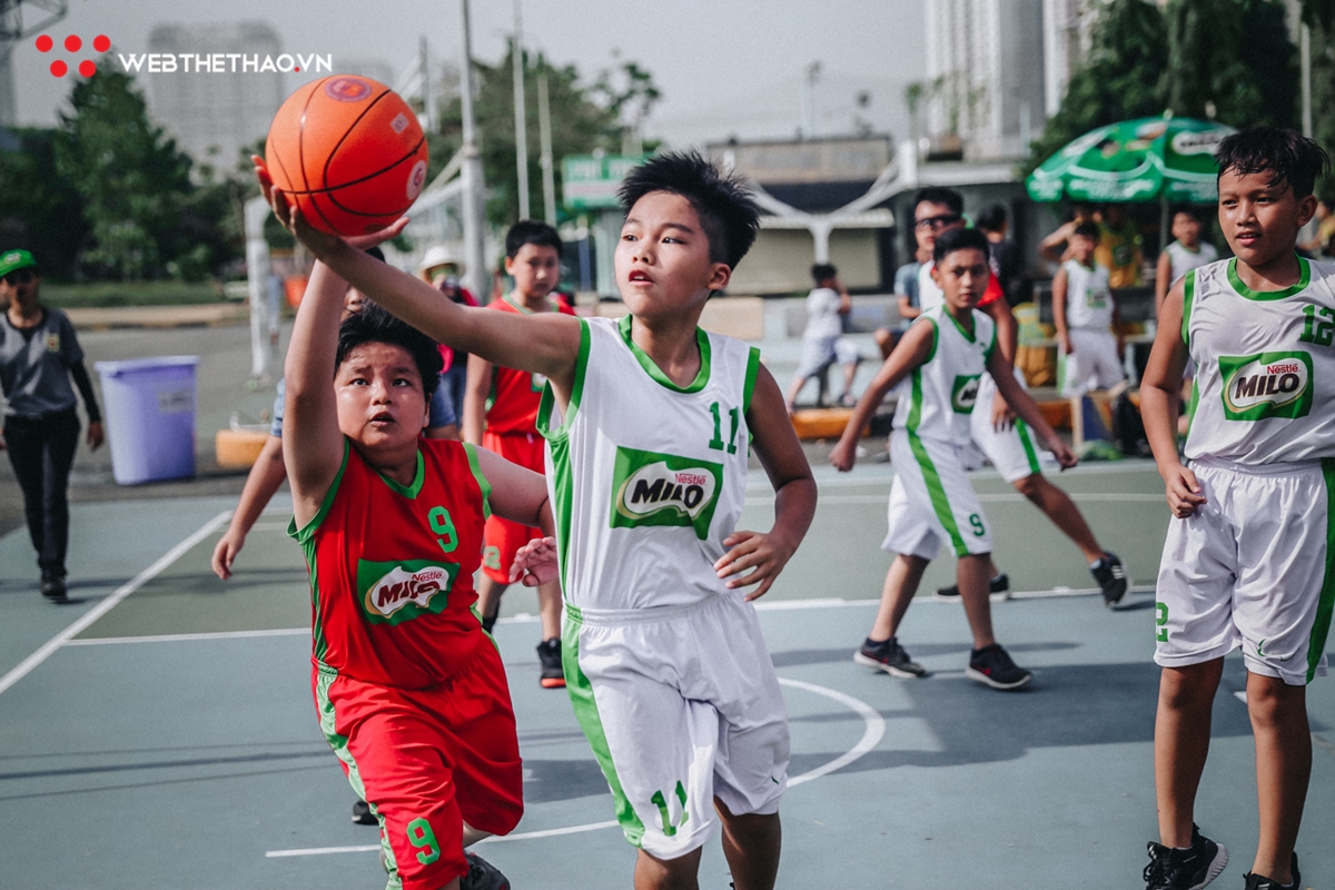Chung kết bóng rổ Festival trường học 2019 cấp Tiểu học: Thiên Hộ Dương đại thắng